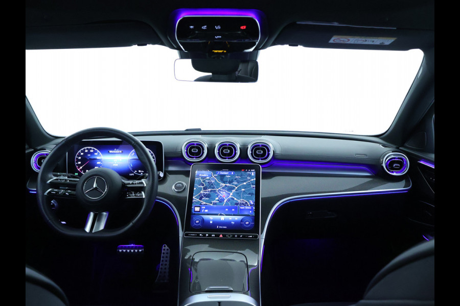 Mercedes-Benz C-Klasse Estate 300 e AMG Plug-In Hybride Edition AMG-Line | Panorama Schuif-Kanteldak | Alarm Klasse 3  |360° camera | Stuur en Stoelverwarming. Inclusief 24 maanden Mercedes-Benz Certified garantie voor Europa.
