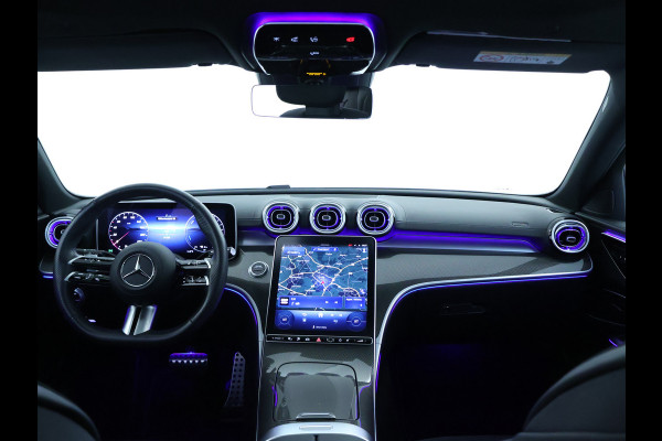 Mercedes-Benz C-Klasse Estate 300 e AMG Plug-In Hybride Edition AMG-Line | Panorama Schuif-Kanteldak | Alarm Klasse 3  |360° camera | Stuur en Stoelverwarming. Inclusief 24 maanden Mercedes-Benz Certified garantie voor Europa.