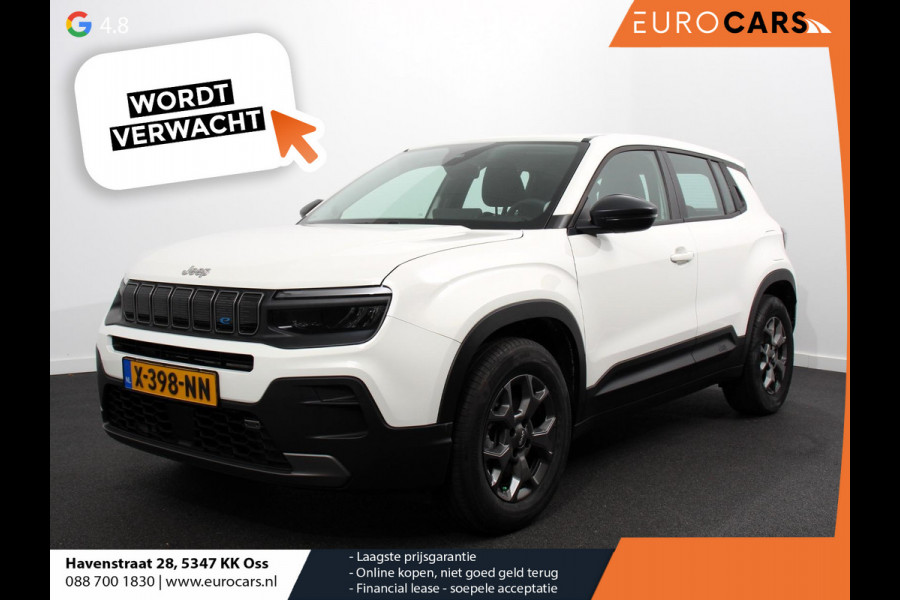 Jeep Avenger Longitude 54 kWh | Navigatie | Apple Carplay/ Android Auto | Parkeersensor achter | Cruise Control | Stoelverwarming | Full LED | Virtual Cockpit | Climate Control |