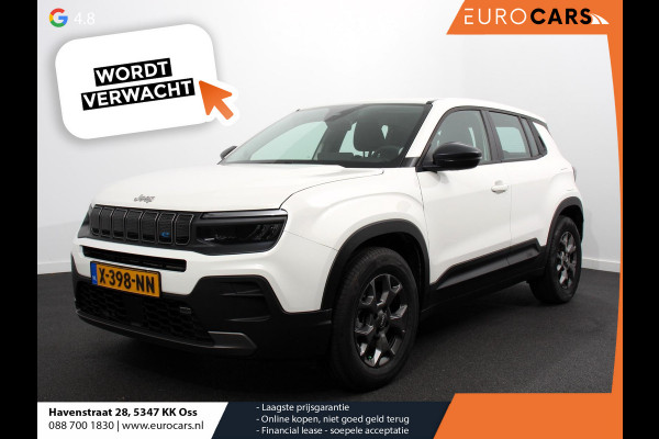 Jeep Avenger Longitude 54 kWh | Navigatie | Apple Carplay/ Android Auto | Parkeersensor achter | Cruise Control | Stoelverwarming | Full LED | Virtual Cockpit | Climate Control |