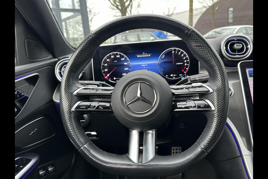 Mercedes-Benz C-Klasse 300 e AMG Line PHEV| SUPER COMPLEET| PANO| ELEK. TREKHAAK. | ELEK. ACHTERKLEP| ELEK. STOELEN| ADAPTIVE CRUISE| DODE HOEK|