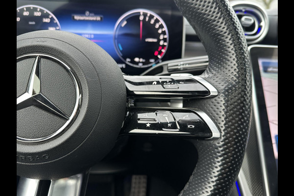 Mercedes-Benz C-Klasse 300 e AMG Line PHEV| SUPER COMPLEET| PANO| ELEK. TREKHAAK. | ELEK. ACHTERKLEP| ELEK. STOELEN| ADAPTIVE CRUISE| DODE HOEK|