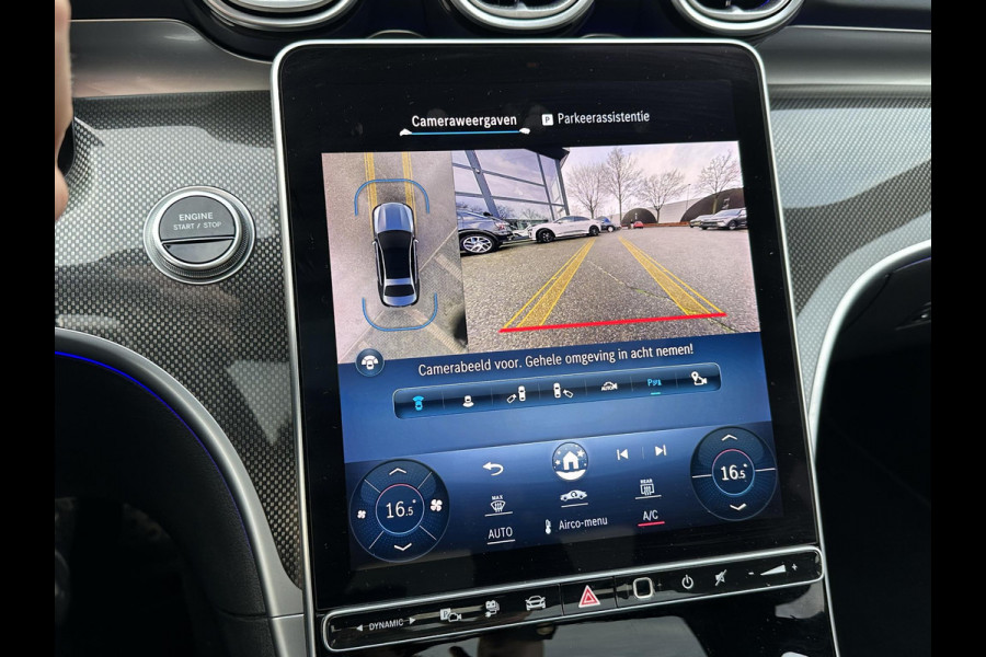 Mercedes-Benz C-Klasse 300 e AMG Line PHEV| SUPER COMPLEET| PANO| ELEK. TREKHAAK. | ELEK. ACHTERKLEP| ELEK. STOELEN| ADAPTIVE CRUISE| DODE HOEK|