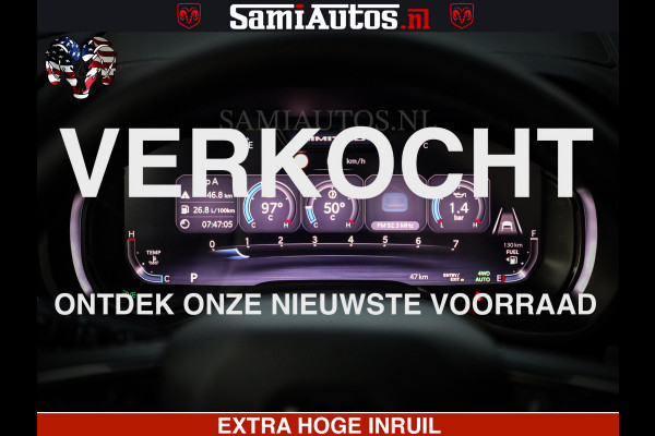 Dodge Ram 1500 Limited Night High Output 540HP 706Nm | Massage + Full Option | De Meest Luxe en Volle Pick-Up in zijn Klasse | Comfortabele Dubbele Cabine met Royale 5 Zitplaatsen | BPM vrij | Nu Leverbaar uit Voorraad | Voorraad Nr 2350 - 5181