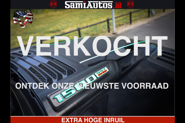 Dodge Ram 1500 Limited Night High Output 540HP 706Nm | Massage + Full Option | De Meest Luxe en Volle Pick-Up in zijn Klasse | Comfortabele Dubbele Cabine met Royale 5 Zitplaatsen | BPM vrij | Nu Leverbaar uit Voorraad | Voorraad Nr 2350 - 5181