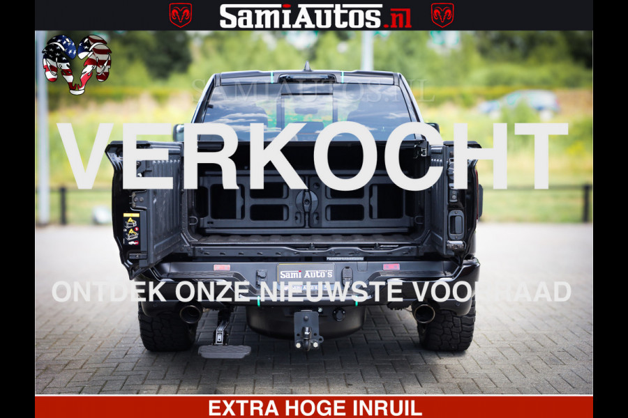Dodge Ram 1500 Limited Night High Output 540HP 706Nm | Massage + Full Option | De Meest Luxe en Volle Pick-Up in zijn Klasse | Comfortabele Dubbele Cabine met Royale 5 Zitplaatsen | BPM vrij | Nu Leverbaar uit Voorraad | Voorraad Nr 2350 - 5181