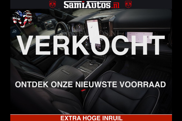 Dodge Ram 1500 Limited Night High Output 540HP 706Nm | Massage + Full Option | De Meest Luxe en Volle Pick-Up in zijn Klasse | Comfortabele Dubbele Cabine met Royale 5 Zitplaatsen | BPM vrij | Nu Leverbaar uit Voorraad | Voorraad Nr 2350 - 5181