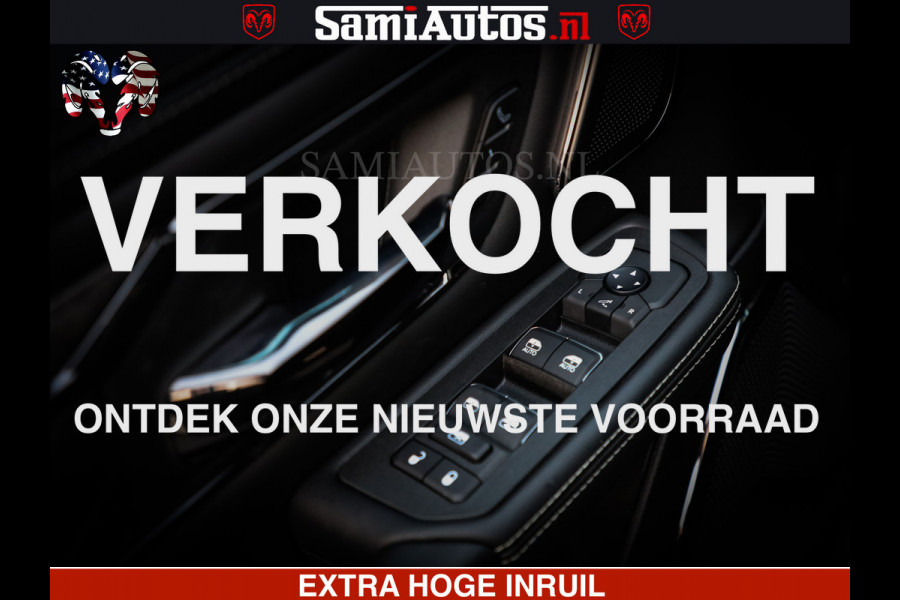 Dodge Ram 1500 Limited Night High Output 540HP 706Nm | Massage + Full Option | De Meest Luxe en Volle Pick-Up in zijn Klasse | Comfortabele Dubbele Cabine met Royale 5 Zitplaatsen | BPM vrij | Nu Leverbaar uit Voorraad | Voorraad Nr 2350 - 5181