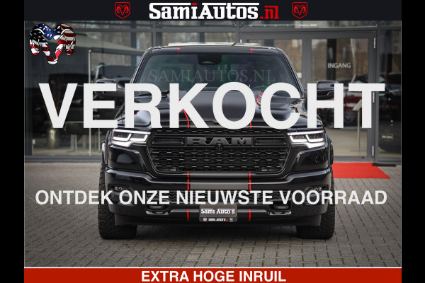 Dodge Ram 1500 540 PK Limited High Output 706Nm | Massage + Full Option | De Meest Luxe en Volle Pick-Up in zijn Klasse | Comfortabele Dubbele Cabine met Royale 5 Zitplaatsen | HULK PACK MEERPRIJS |  Voorraad Nr 2333 - 5129