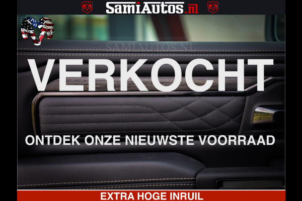 Dodge Ram 1500 540 PK Limited High Output 706Nm | Massage + Full Option | De Meest Luxe en Volle Pick-Up in zijn Klasse | Comfortabele Dubbele Cabine met Royale 5 Zitplaatsen | HULK PACK MEERPRIJS |  Voorraad Nr 2333 - 5129