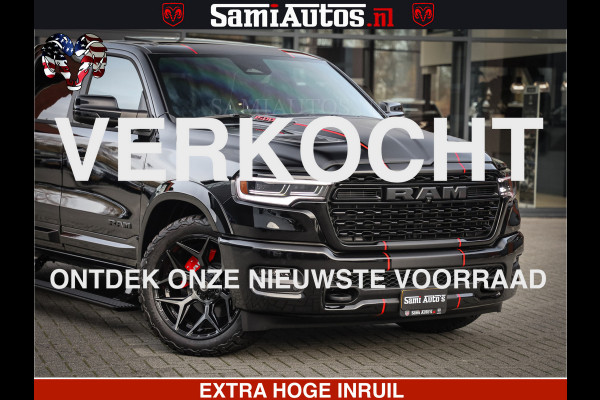 Dodge Ram 1500 540 PK Limited High Output 706Nm | Massage + Full Option | De Meest Luxe en Volle Pick-Up in zijn Klasse | Comfortabele Dubbele Cabine met Royale 5 Zitplaatsen | HULK PACK MEERPRIJS |  Voorraad Nr 2333 - 5129