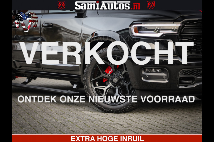Dodge Ram 1500 540 PK Limited High Output 706Nm | Massage + Full Option | De Meest Luxe en Volle Pick-Up in zijn Klasse | Comfortabele Dubbele Cabine met Royale 5 Zitplaatsen | HULK PACK MEERPRIJS |  Voorraad Nr 2333 - 5129