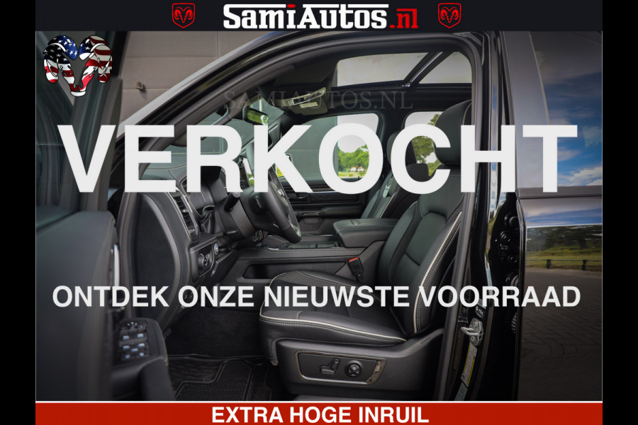 Dodge Ram 1500 540 PK Limited High Output 706Nm | Massage + Full Option | De Meest Luxe en Volle Pick-Up in zijn Klasse | Comfortabele Dubbele Cabine met Royale 5 Zitplaatsen | HULK PACK MEERPRIJS |  Voorraad Nr 2333 - 5129