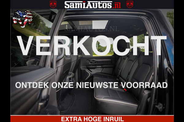 Dodge Ram 1500 540 PK Limited High Output 706Nm | Massage + Full Option | De Meest Luxe en Volle Pick-Up in zijn Klasse | Comfortabele Dubbele Cabine met Royale 5 Zitplaatsen | HULK PACK MEERPRIJS |  Voorraad Nr 2333 - 5129