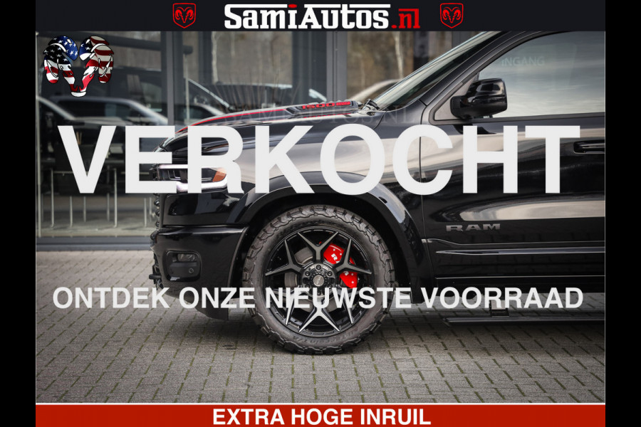 Dodge Ram 1500 540 PK Limited High Output 706Nm | Massage + Full Option | De Meest Luxe en Volle Pick-Up in zijn Klasse | Comfortabele Dubbele Cabine met Royale 5 Zitplaatsen | HULK PACK MEERPRIJS |  Voorraad Nr 2333 - 5129
