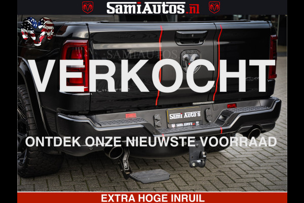Dodge Ram 1500 540 PK Limited High Output 706Nm | Massage + Full Option | De Meest Luxe en Volle Pick-Up in zijn Klasse | Comfortabele Dubbele Cabine met Royale 5 Zitplaatsen | HULK PACK MEERPRIJS |  Voorraad Nr 2333 - 5129