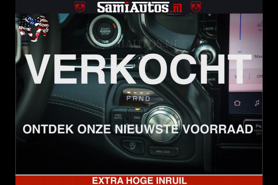 Dodge Ram 1500 540 PK Limited High Output 706Nm | Massage + Full Option | De Meest Luxe en Volle Pick-Up in zijn Klasse | Comfortabele Dubbele Cabine met Royale 5 Zitplaatsen | HULK PACK MEERPRIJS |  Voorraad Nr 2333 - 5129