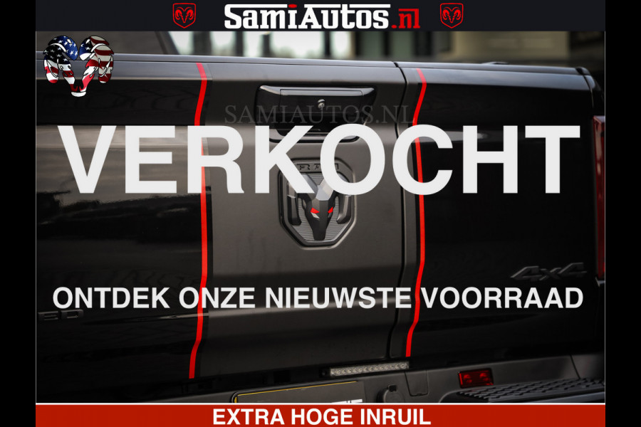 Dodge Ram 1500 540 PK Limited High Output 706Nm | Massage + Full Option | De Meest Luxe en Volle Pick-Up in zijn Klasse | Comfortabele Dubbele Cabine met Royale 5 Zitplaatsen | HULK PACK MEERPRIJS |  Voorraad Nr 2333 - 5129