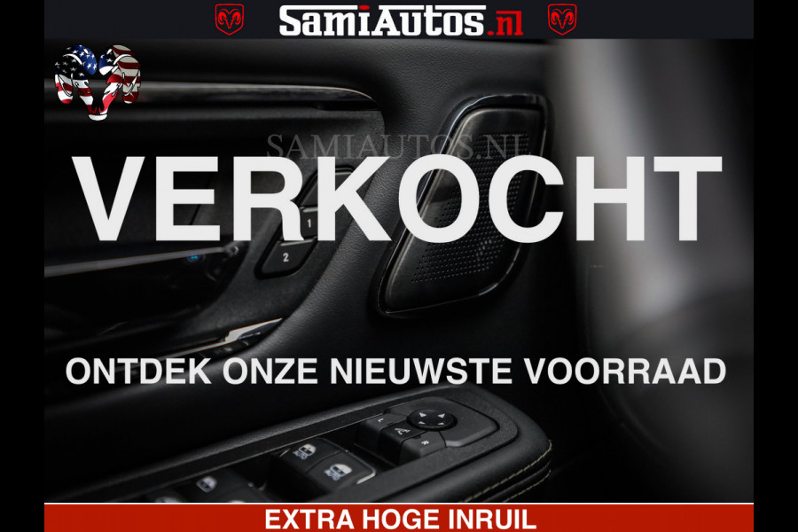 Dodge Ram 1500 Limited Night High Output 540HP 706Nm | Massage + Full Option | De Meest Luxe en Volle Pick-Up in zijn Klasse | Comfortabele Dubbele Cabine met Royale 5 Zitplaatsen | BPM vrij | Nu Leverbaar uit Voorraad | Voorraad Nr 2327 - 5407