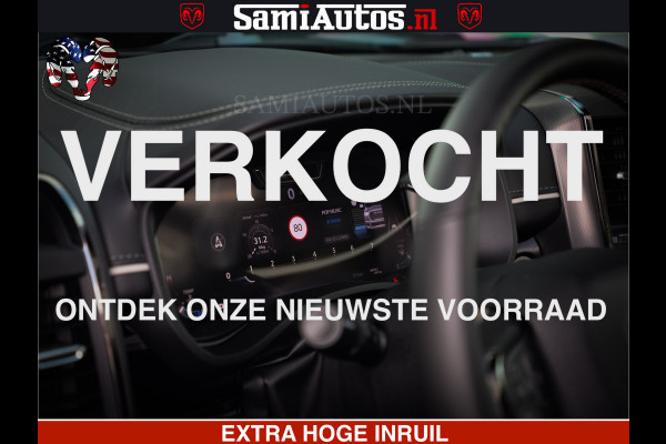 Dodge Ram 1500 Limited Night High Output 540HP 706Nm | Massage + Full Option | De Meest Luxe en Volle Pick-Up in zijn Klasse | Comfortabele Dubbele Cabine met Royale 5 Zitplaatsen | BPM vrij | Nu Leverbaar uit Voorraad | Voorraad Nr 2367 - 5430