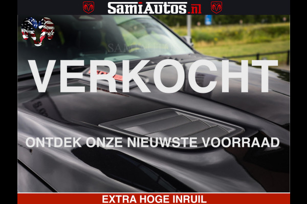 Dodge Ram 1500 Night Premium | Full Option | De Meest Luxe Pick-Up in zijn Klasse | Comfortabele Dubbele Cabine met Royale 5 Zitplaatsen | BPM vrij | Nu Leverbaar uit Voorraad | Voorraad Nr 2282 - 3332