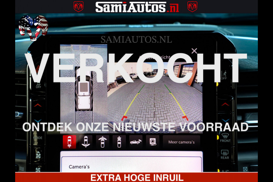 Dodge Ram 1500 Night Premium | Full Option | De Meest Luxe Pick-Up in zijn Klasse | Comfortabele Dubbele Cabine met Royale 5 Zitplaatsen | BPM vrij | Nu Leverbaar uit Voorraad | Voorraad Nr 2282 - 3332