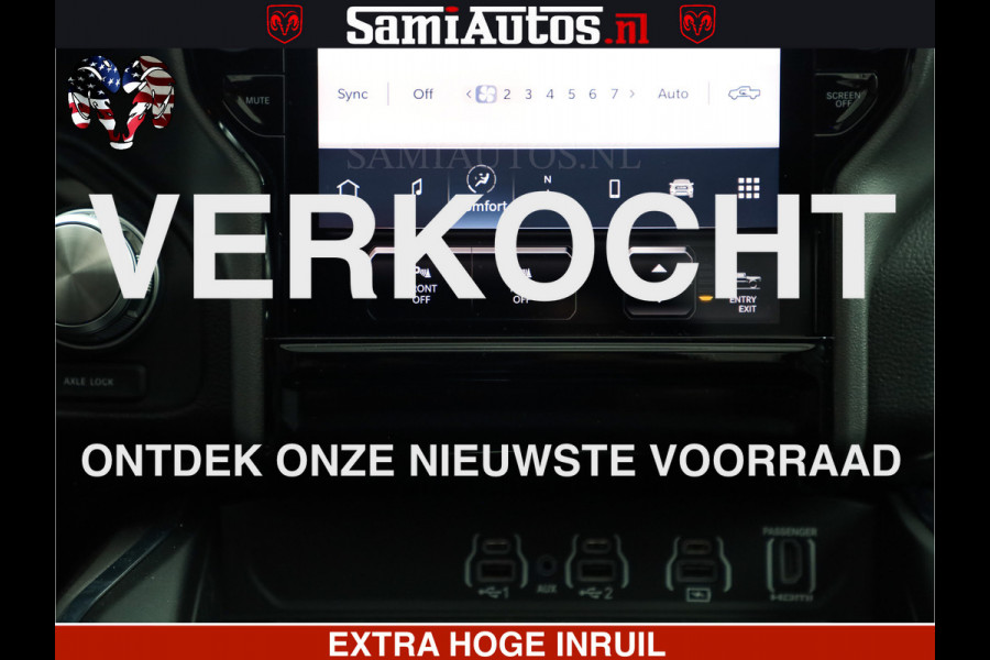 Dodge Ram 1500 Night Premium | Full Option | De Meest Luxe Pick-Up in zijn Klasse | Comfortabele Dubbele Cabine met Royale 5 Zitplaatsen | BPM vrij | Nu Leverbaar uit Voorraad | Voorraad Nr 2282 - 3332