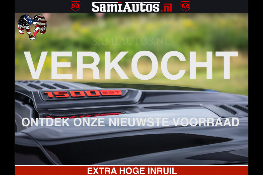 Dodge Ram 1500 Night Premium | Full Option | De Meest Luxe Pick-Up in zijn Klasse | Comfortabele Dubbele Cabine met Royale 5 Zitplaatsen | BPM vrij | Nu Leverbaar uit Voorraad | Voorraad Nr 2282 - 3332