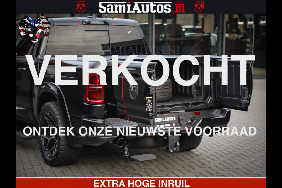 Dodge Ram 1500 Limited High Output 540HP 706Nm | Massage + Full Option | De Meest Luxe en Volle Pick-Up in zijn Klasse | Comfortabele Dubbele Cabine met Royale 5 Zitplaatsen | HULK PACK MEERPRIJS |  Voorraad Nr 2318 - 5415