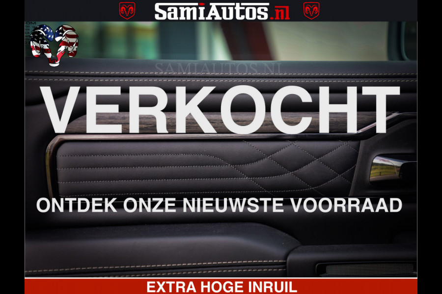 Dodge Ram 1500 Limited High Output 540HP 706Nm | Massage + Full Option | De Meest Luxe en Volle Pick-Up in zijn Klasse | Comfortabele Dubbele Cabine met Royale 5 Zitplaatsen | HULK PACK MEERPRIJS |  Voorraad Nr 2318 - 5415