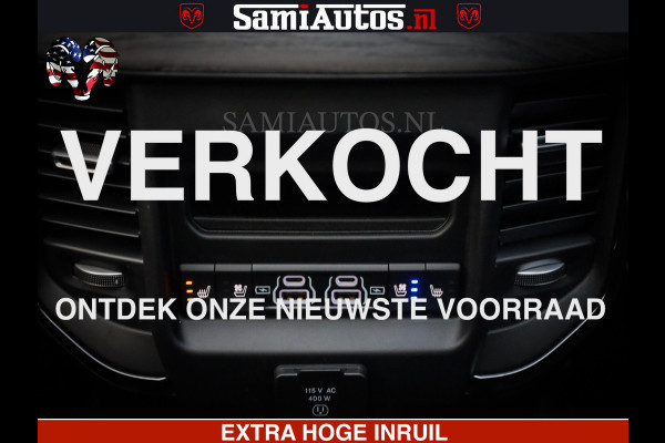 Dodge Ram 1500 Limited High Output 540HP 706Nm | Massage + Full Option | De Meest Luxe en Volle Pick-Up in zijn Klasse | Comfortabele Dubbele Cabine met Royale 5 Zitplaatsen | HULK PACK MEERPRIJS |  Voorraad Nr 2318 - 5415