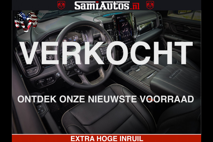 Dodge Ram 1500 Limited High Output 540HP 706Nm | Massage + Full Option | De Meest Luxe en Volle Pick-Up in zijn Klasse | Comfortabele Dubbele Cabine met Royale 5 Zitplaatsen | HULK PACK MEERPRIJS |  Voorraad Nr 2318 - 5415