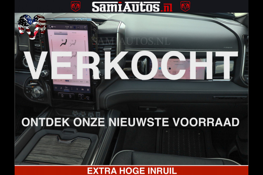 Dodge Ram 1500 Limited High Output 540HP 706Nm | Massage + Full Option | De Meest Luxe en Volle Pick-Up in zijn Klasse | Comfortabele Dubbele Cabine met Royale 5 Zitplaatsen | HULK PACK MEERPRIJS |  Voorraad Nr 2318 - 5415