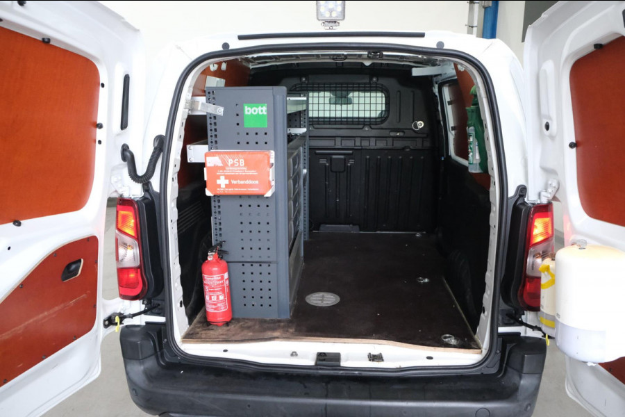 Peugeot Partner 1.5 BlueHDI Premium Automaat - N.A.P. Airco, Cruise, Navi, PDC.