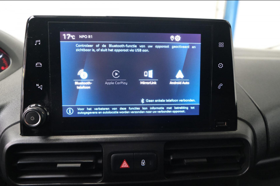 Peugeot Partner 1.5 BlueHDI Premium Automaat - N.A.P. Airco, Cruise, Navi, PDC.