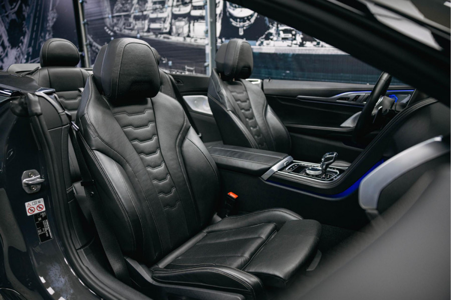 BMW 8 Serie M850i xDrive High Executive | Cabrio | Head-Up | 360 Camera | Bowers & Wilkins | Stuurverwarming |