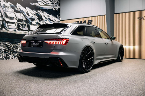 Audi RS6 Avant RS 6 TFSI quattro | Beton grijs matte | 23 inch Vossen HF7 | Keramisch | Pano |