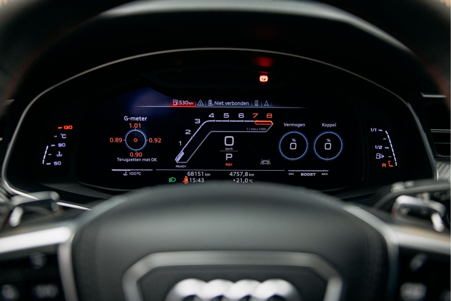 Audi RS6 Avant RS 6 TFSI quattro | Beton grijs matte | 23 inch Vossen HF7 | Keramisch | Pano |