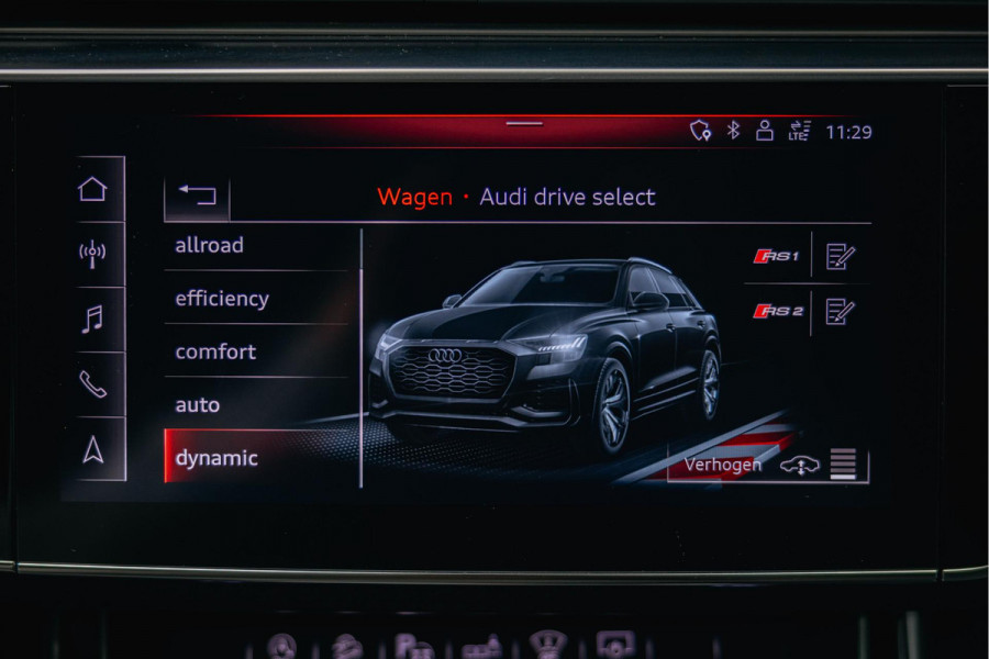 Audi RSQ8 4.0 TFSI quattro | B/ 3D | Carbon interieur en exterieur | Vossen | Rode Stiksels | Trekhaak |