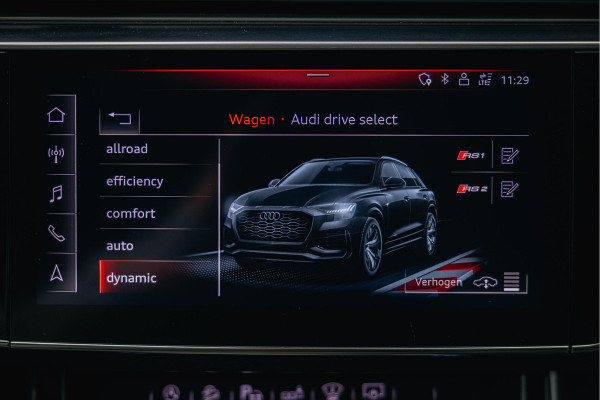 Audi RSQ8 4.0 TFSI quattro | B/ 3D | Carbon interieur en exterieur | Vossen | Rode Stiksels | Trekhaak |