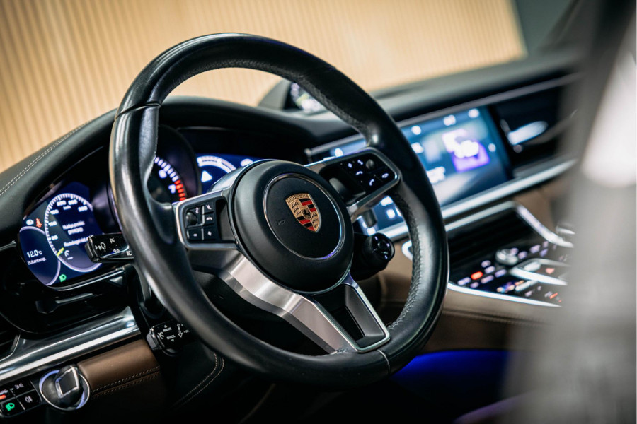 Porsche Panamera Sport Turismo 2.9 4 E-Hybrid | Origineel Nederlands | Pano | Bose | Bruin leder |