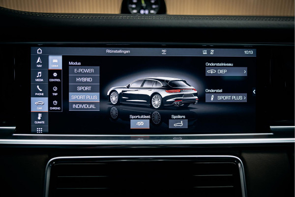Porsche Panamera Sport Turismo 2.9 4 E-Hybrid | Origineel Nederlands | Pano | Bose | Bruin leder |
