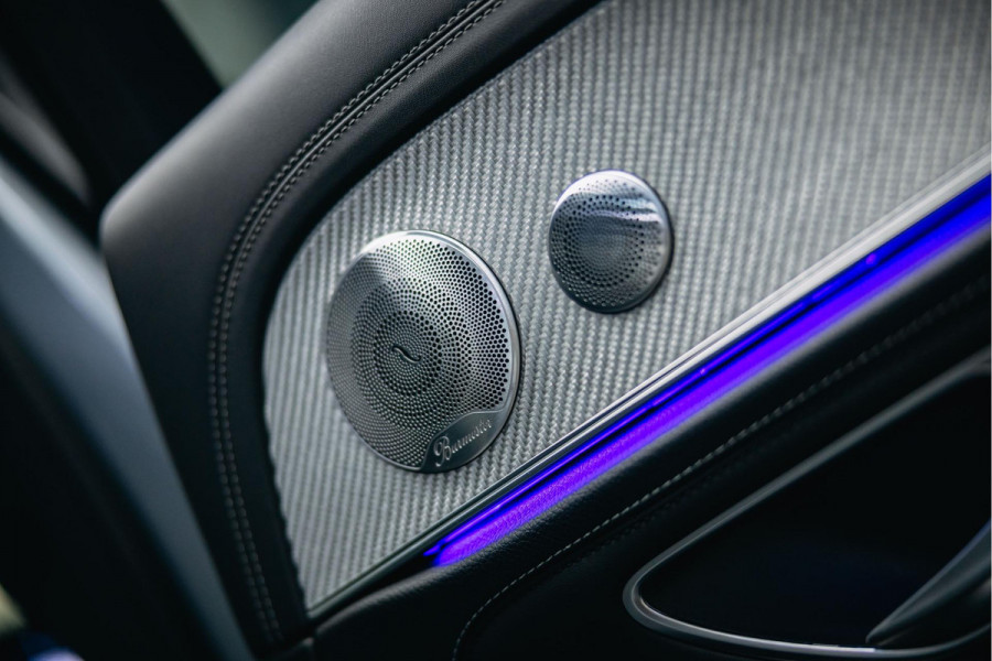 Mercedes-Benz E-Klasse E63s AMG 63 S 4MATIC Premium Plus | Burmester 3D | Carbon interieur en exterieur| Dealer onderhouden | Sportuitlaat | 360 Camera | Head-Up |