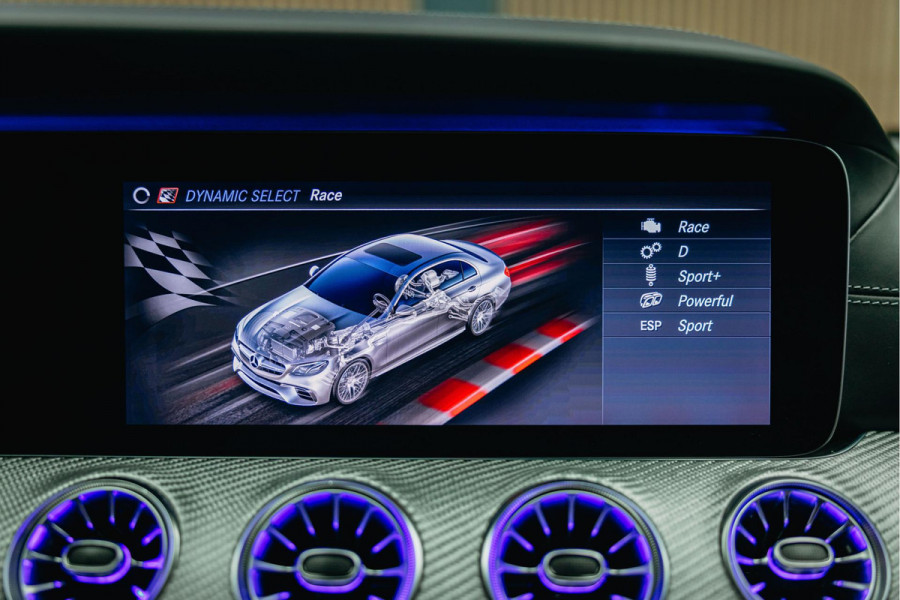 Mercedes-Benz E-Klasse E63s AMG 63 S 4MATIC Premium Plus | Burmester 3D | Carbon interieur en exterieur| Dealer onderhouden | Sportuitlaat | 360 Camera | Head-Up |
