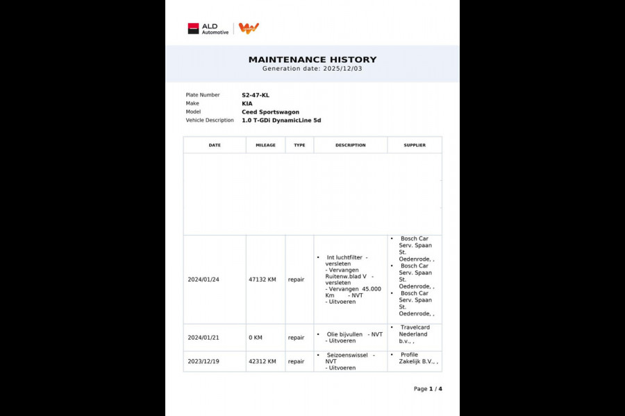 Kia Ceed Sportswagon 1.0 T-GDi DynamicLine|120PK|TREKHAAK|CARPLAY, ANDROID|CAMERA|CRUISE,CLIMA|PDC|1E EIG.|INCL.BTW|NL-AUTO|NAP|