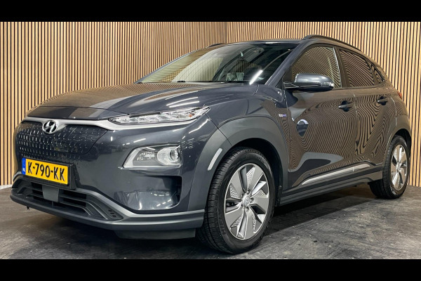 Hyundai Kona EV Premium 64 kWh|GROTE ACCU|100%SOH|FACELIFT|3-FASE|HUD|KRELL|LEDER|ACC|STUURVERW|STOELVERW+VENT.|CAMERA|CARPLAY|NL|