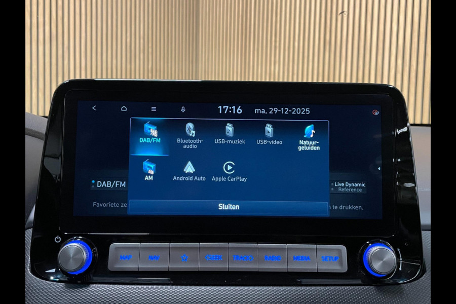 Hyundai Kona EV Premium 64 kWh|GROTE ACCU|100%SOH|FACELIFT|3-FASE|HUD|KRELL|LEDER|ACC|STUURVERW|STOELVERW+VENT.|CAMERA|CARPLAY|NL|