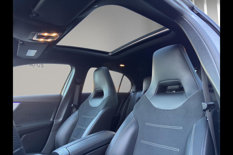 Mercedes-Benz A-Klasse 180 Business Solution AMG | 360 Camera | Head-up | Panoramadak | Navi | Sfeerverl | 19"| Trekh.Wegklap |