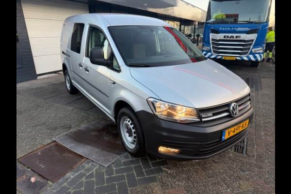 Volkswagen Caddy 1.4 TGI L2H1 EcoFuel Maxi Comfortline AIRCO I CRUISE CONTROL I PDC I VERWARMDE VOORRUIT I COMPLETE ONDERHOUDSHISTORIE I 1e EIGENAAR I RIJDEN OP GROEN GAS IS CO2 NEUTRAAL.
