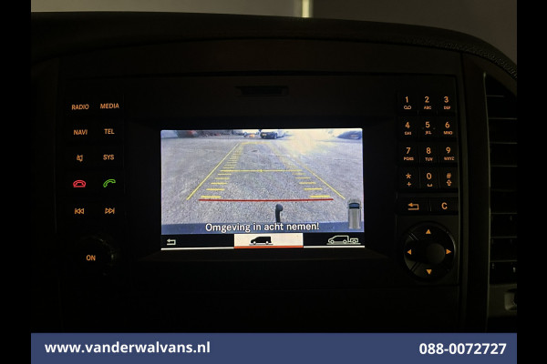 Mercedes-Benz Vito 114 CDI 136pk L2H1 Euro6 Airco | Camera | Navigatie | Cruisecontrol | Trekhaak Parkeersensoren, Stoelverwarming